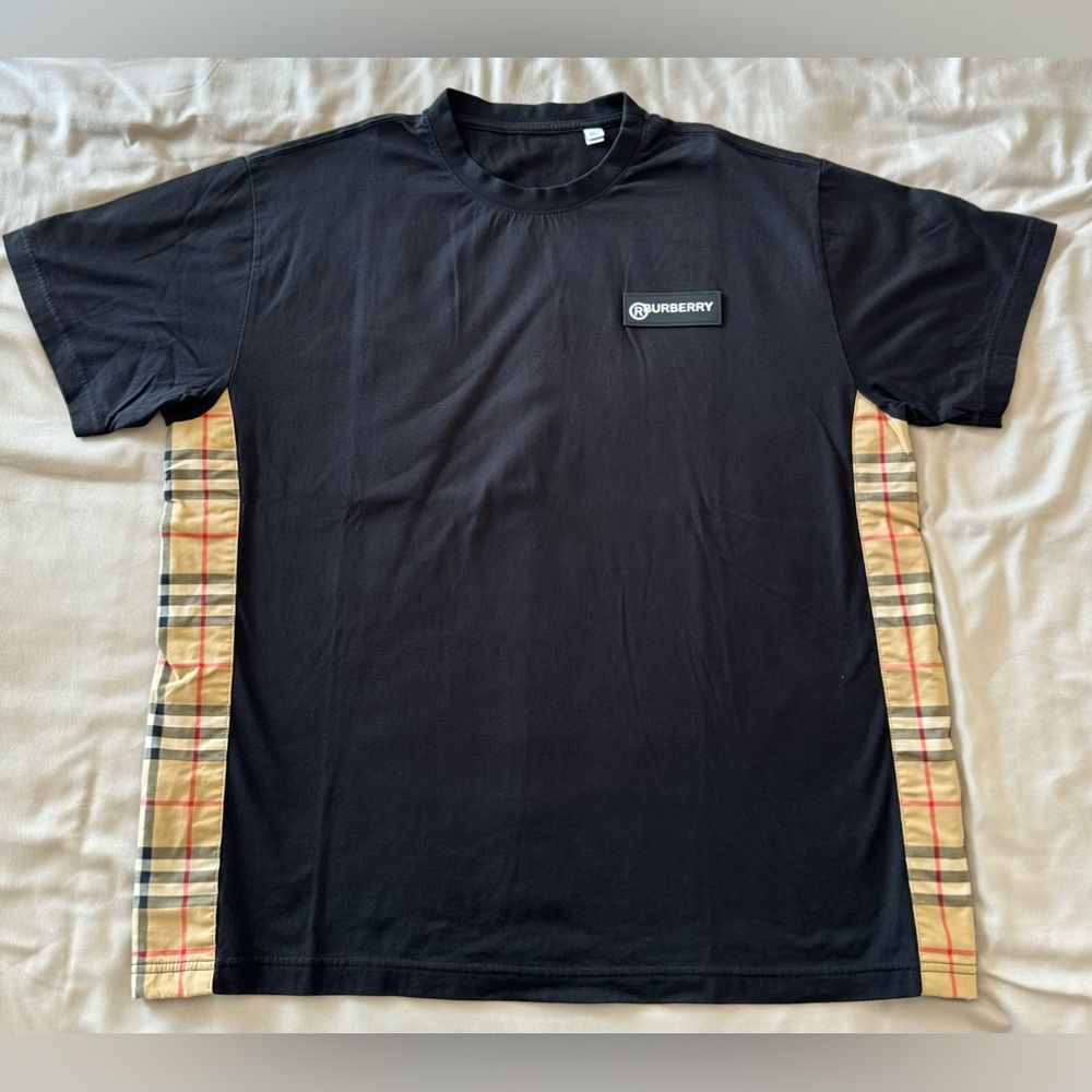 BURBERRY classic check Tshirt